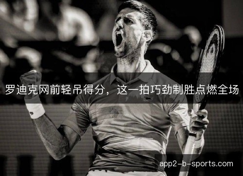 罗迪克网前轻吊得分,这一拍巧劲制胜点燃全场 罗迪克网前轻吊得分,这一拍巧劲制胜点燃全场